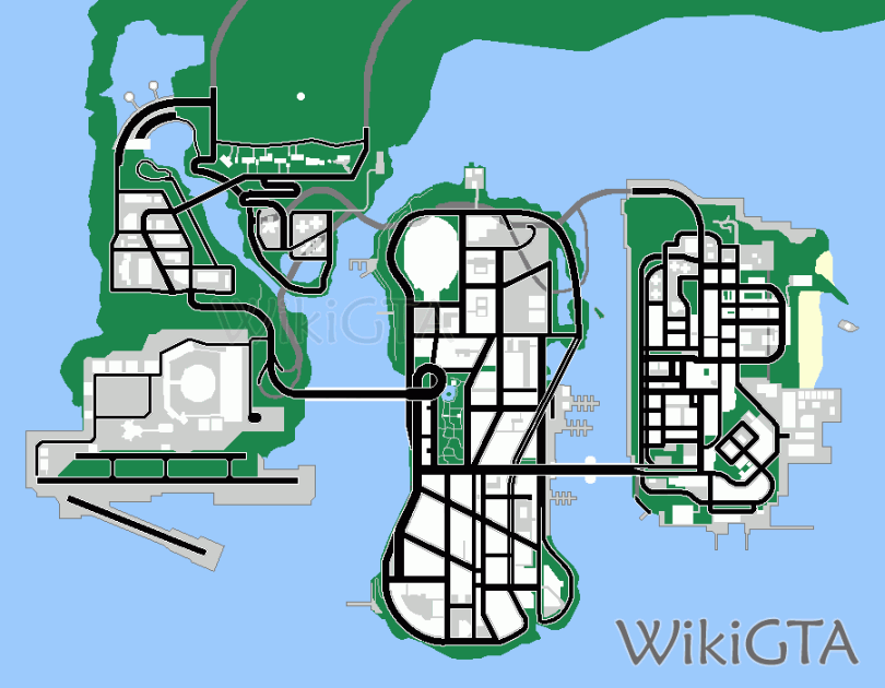 gta 3 rampage map