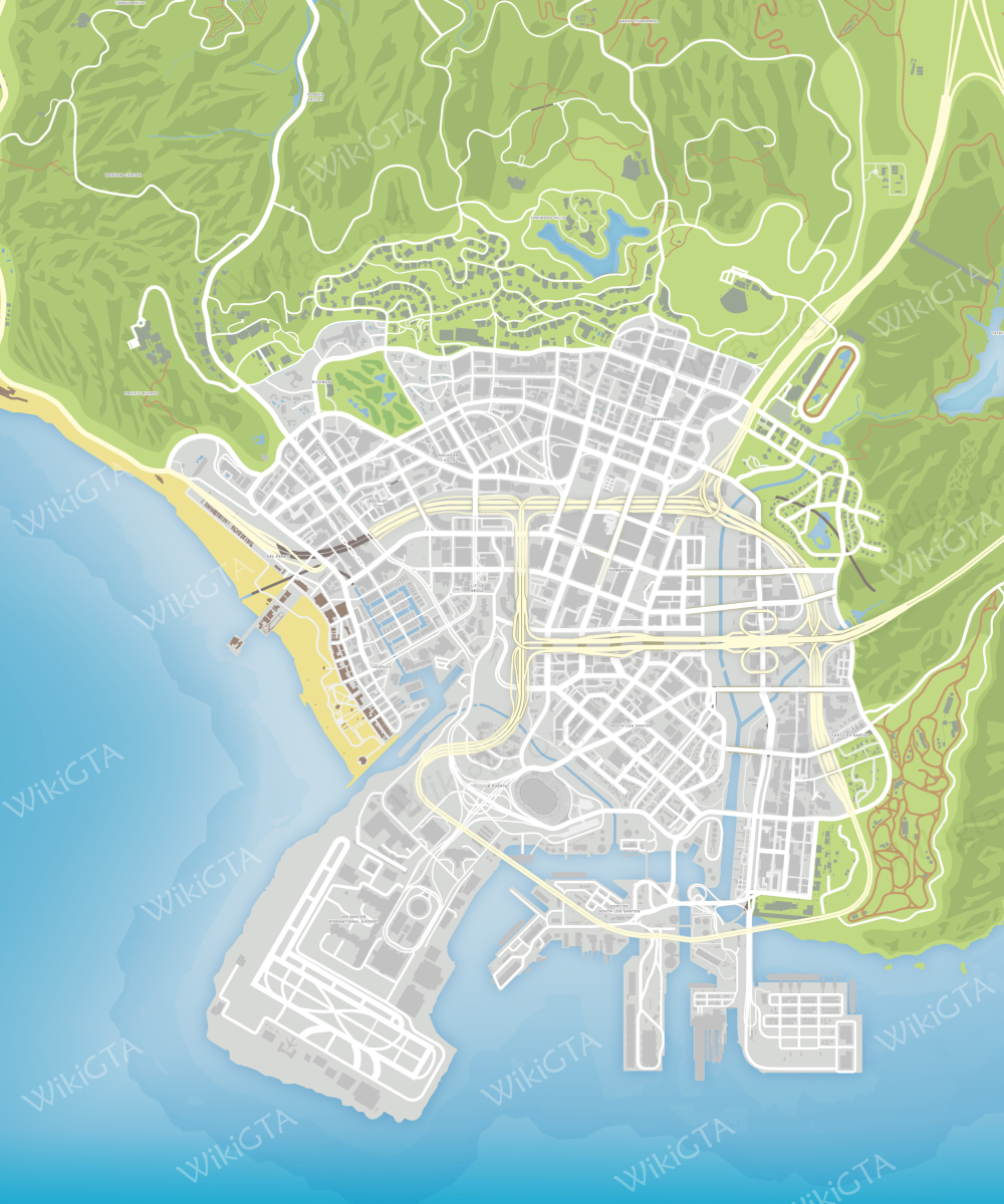 Locations Los Santos GTA V WikiGTA The Complete Grand Theft Auto 